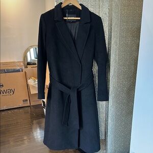 Cole Haan Black Pea Coat